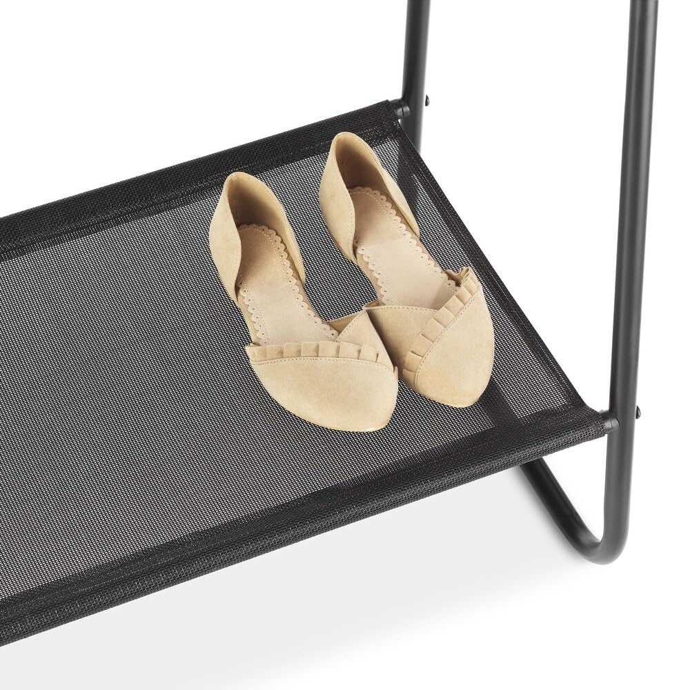 Lukzer Multi-Purpose Portable Metal 5+1 Layer Garment Rack Clothes Hanging Storage Holder Fabric Shelf Closet Organizer Stand (A-Style/150x100x39.5cm) offers donot miss 7 Lukzer Multi-Purpose Portable Metal 5+1 Layer Garment Rack Clothes Hanging Storage Holder Fabric Shelf Closet Organizer Stand (A-Style/150x100x39.5cm) offers donot miss