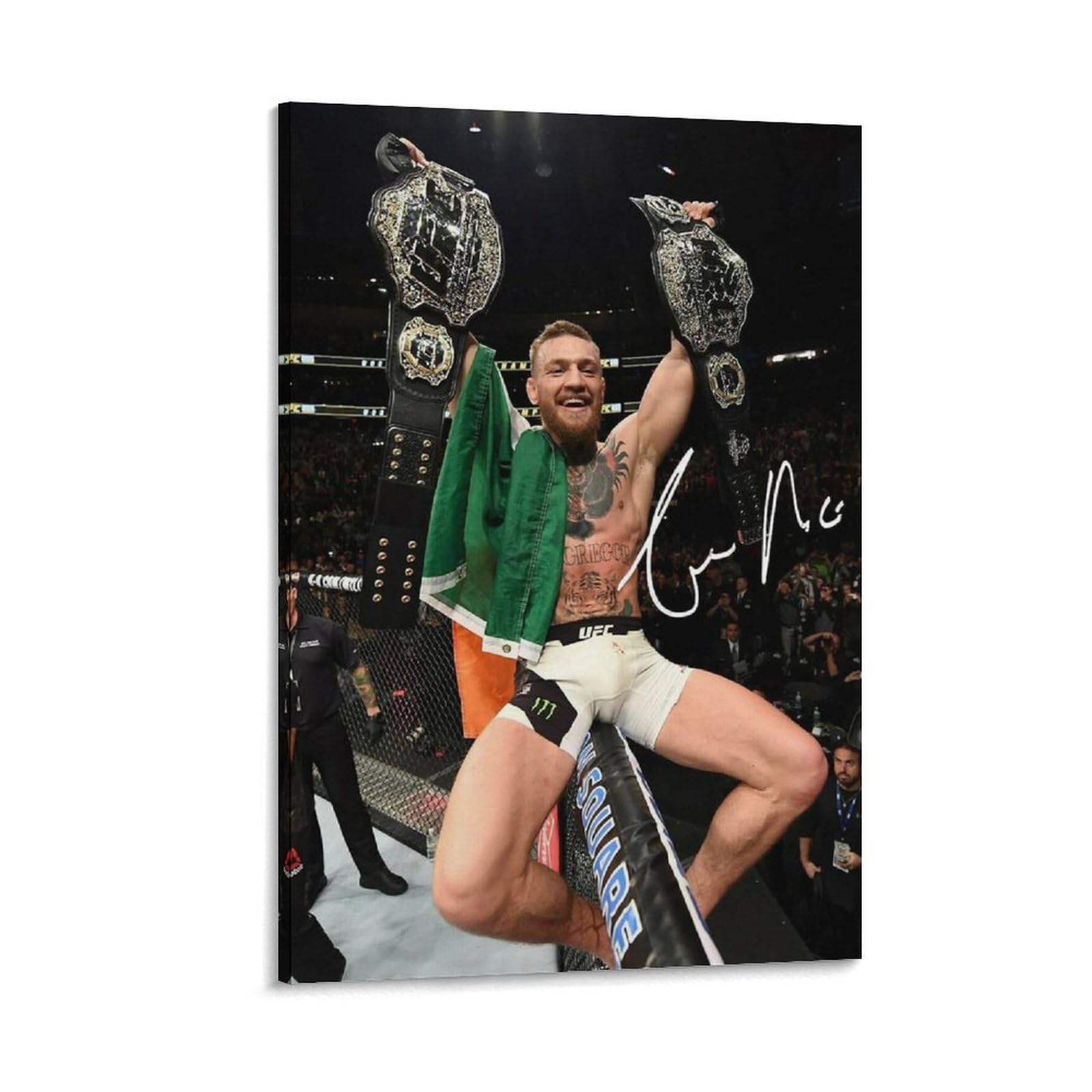 ASUIU Conor McGregor Canvas Poster Picture Print Wall Art Poster Painting Canvas Posters Artworks Room Aesthetic 08x12inch(20x30cm)