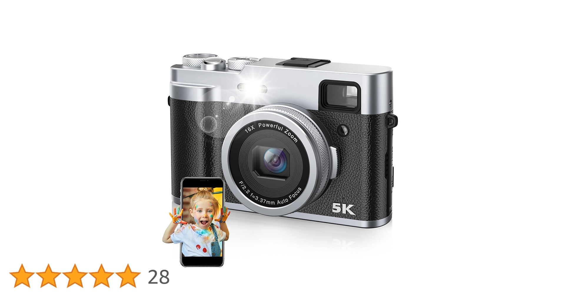 デジタルカメラSIXTARY Amazon | SIXTARY 4K デジカメ デジタルカメラ 4800万画素