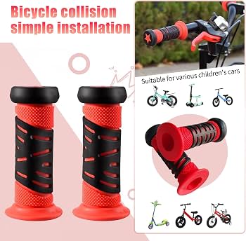 Griffe Kinderfahrrad – Ergonomische Lenkergriffe Mit Prallschutz Für 22 Mm Lenker, Passend Für Puky, Dreiräder & Roller, Schwarz Griffe Kinderfahrrad – Ergonomische Lenkergriffe Mit Prallschutz Für 22 Mm Lenker, Passend Für Puky, Dreiräder & Roller, Schwarz