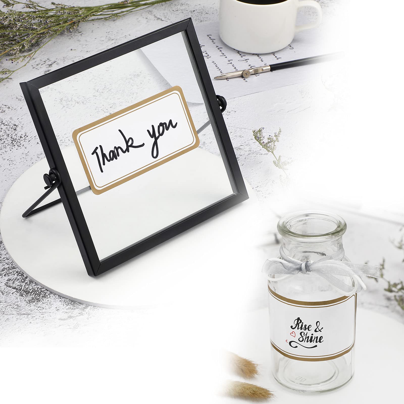 20-sheets-200-pieces-shipping-labels-matte-white-with-metallic-gold