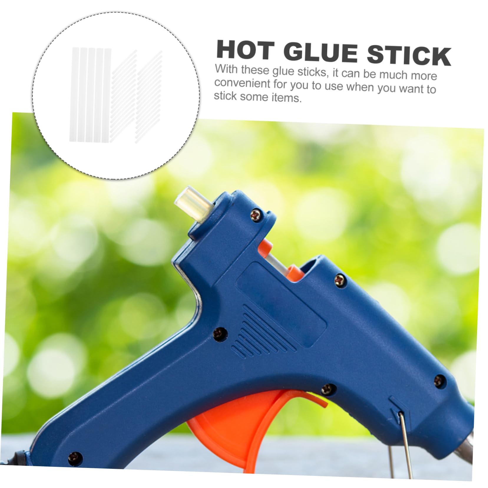 SHINEOFI 5 Set Stick Di Colla A Caldo Bastoncini Di Colla Luminosi Stick Di Lavabili Caldo Tirabolli Asta Di Adesiva Hot Melt Stick Di Fai Da Te 100 Pezzi * 5