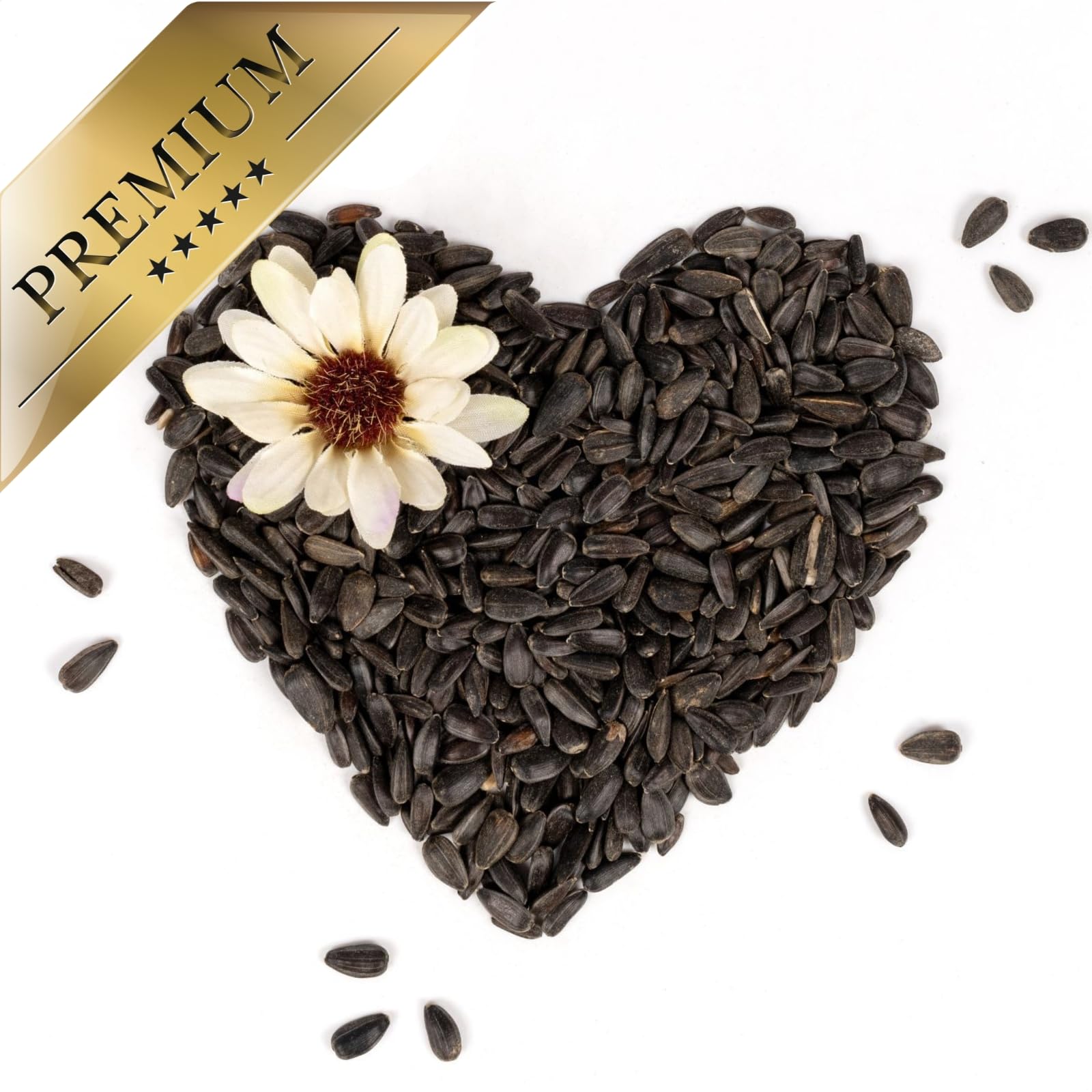 Lyra Pet® | 25 kg Sonnenblumenkerne Schwarz | Vogelfutter für das Ganze Jahr | Premium Wildvogelfutter | Idealer Energiespender für Sommer und Winter | Ölhaltiges Vogelstreufutter für Wildvögel
