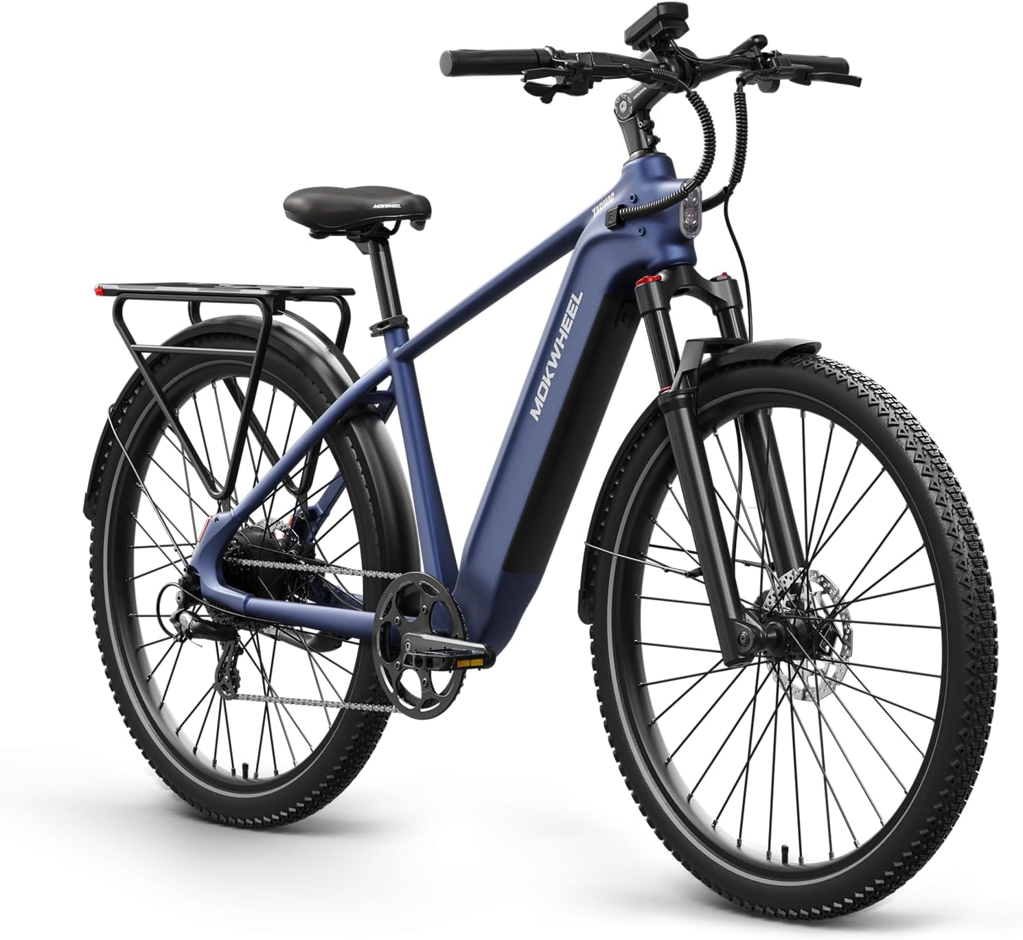 MOKWHEEL Electric Bike for Adults, 920W Peak Motor, 29-Inch Electric Mountain Bike, SHM 8-Speed Torque Sensor Ebike, Built-in Smart E-Bike Light, Removable LED Display, 28 MPH & 60 Miles Range product image
