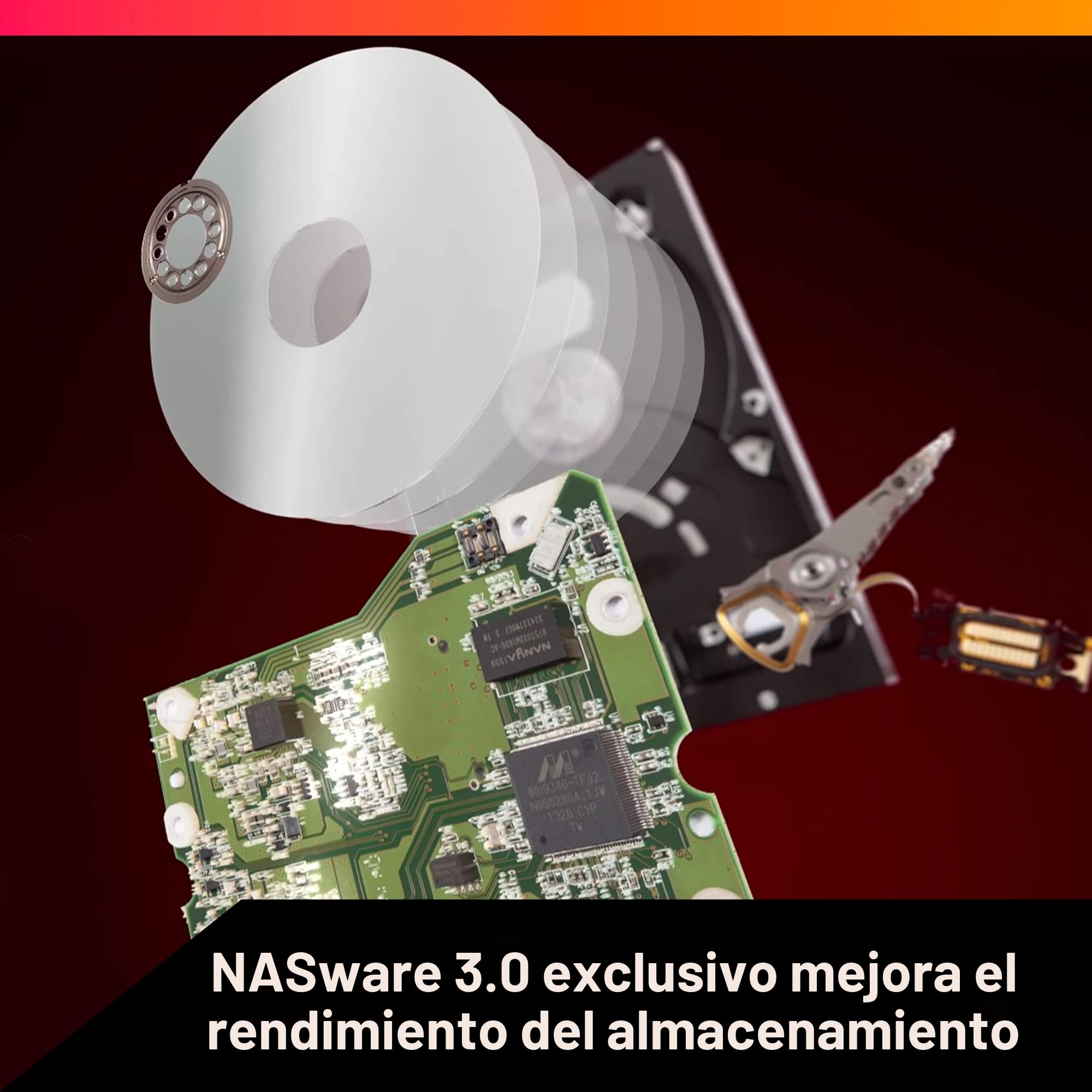 WD Red WD60EFRX Disco duro 3.5