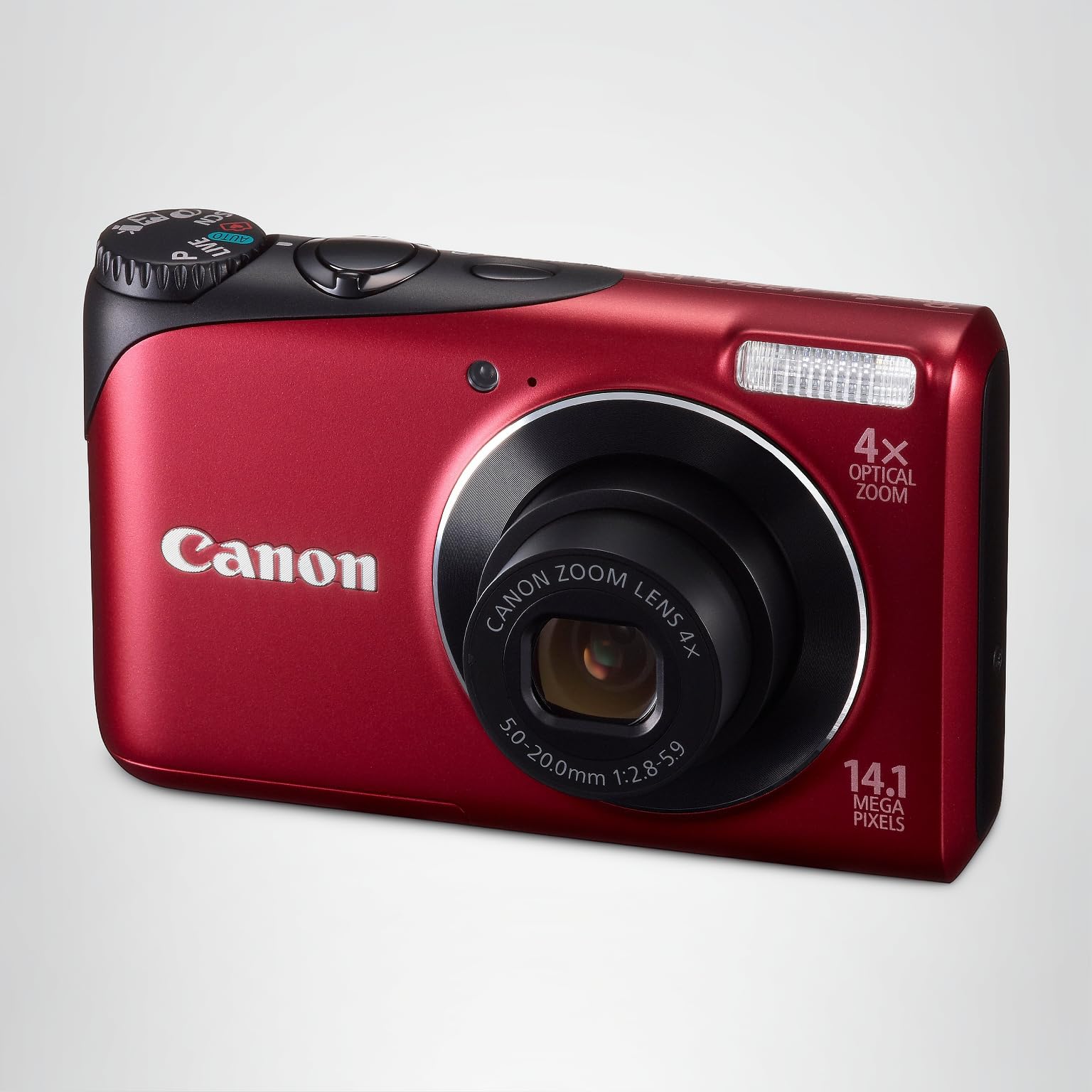 Amazon | Canon デジタルカメラ PowerShot A2200 レッド PSA2200(RE
