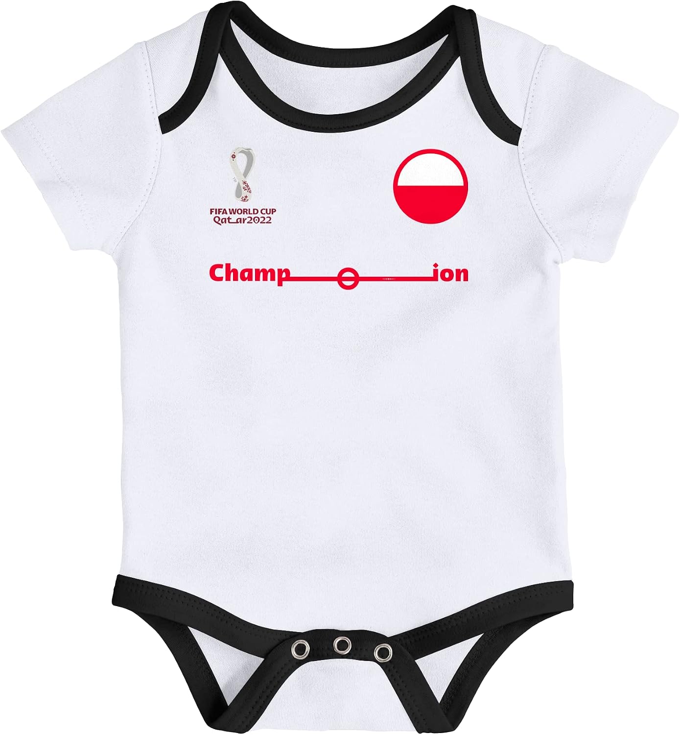 Outerstuff International Soccer Unisex Kids Fifa World Cup 3 Piece Onesie Set