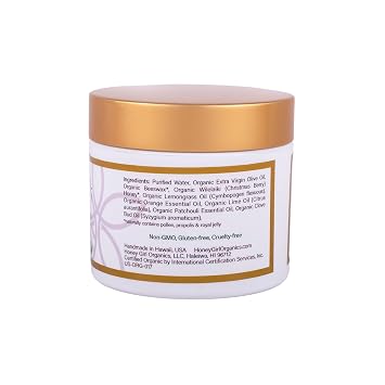 Honey Girl Organics Body Creme, 4.0 Fluid Ounce