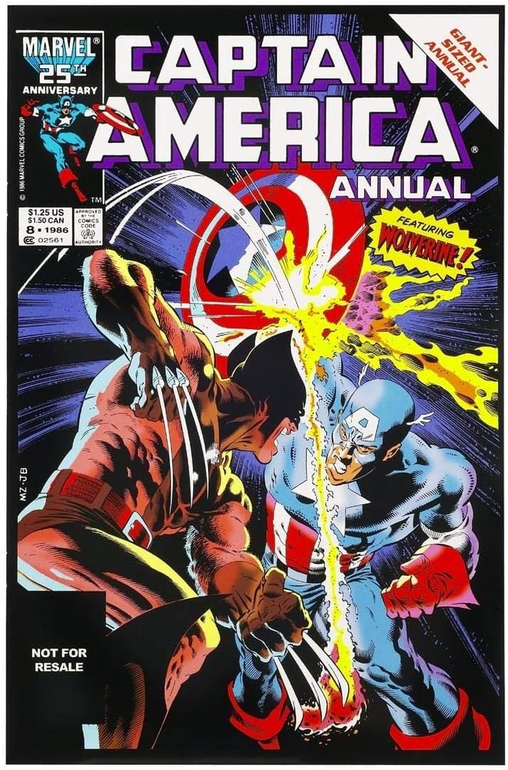 Marvel Comic 2 Pack Wolverine Vs Captain America