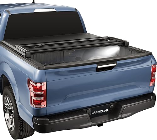 Vista 7 de Funda enrollable suave para caja de camioneta 2022 2023 2024 de repuesto para Ford Maverick de 4.6 pies (54.4 pulgadas), accesorios de caja