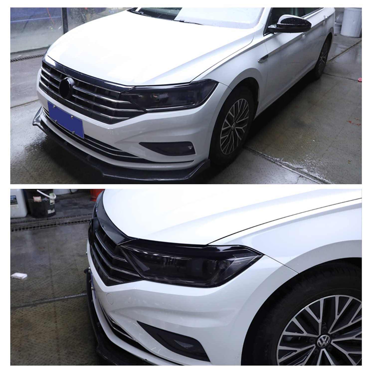 Autophoton For Volkswagen Jetta MK7 2019-2021 Smoked Headlight