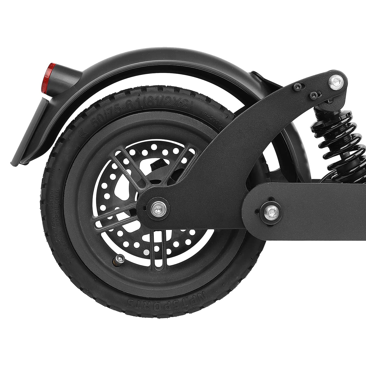 Pneu tout-terrain 50/75-6.1 (8 1/2 x 2) + chambre à air droite de 8,5 pouces d'épaisseur pour Xiaomi M365/Pro/Pro2/1S/Mi3/Essential/Scooter 3
