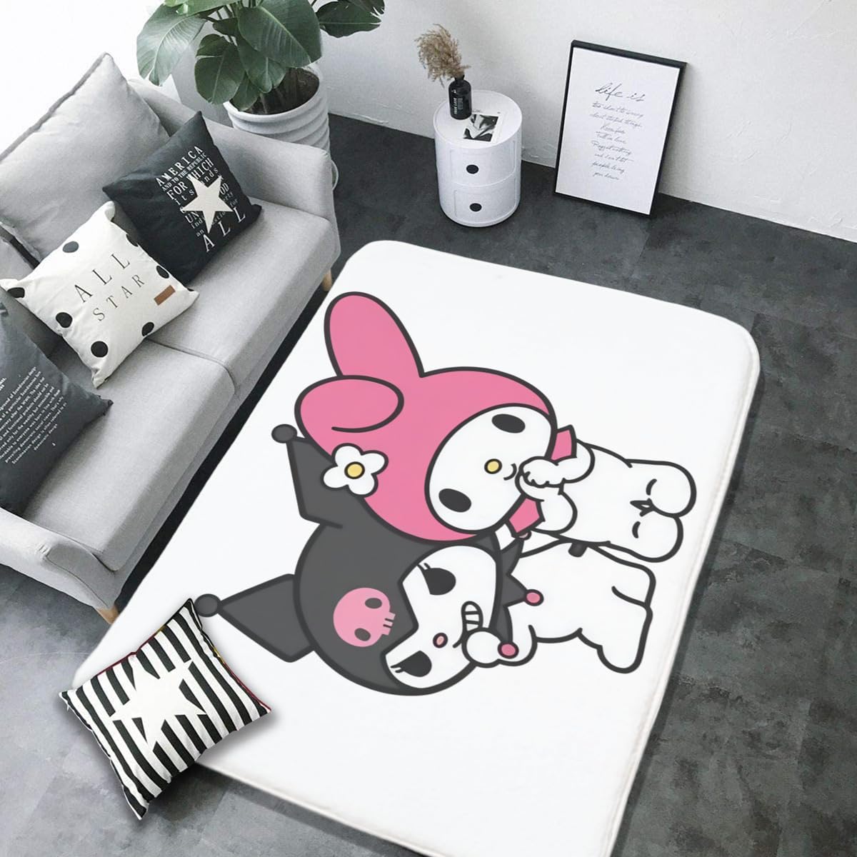 マイメロ＆クロミ マット非売品 楽天市場】ひんやりマット マイメロディ クロミ 冷感マット