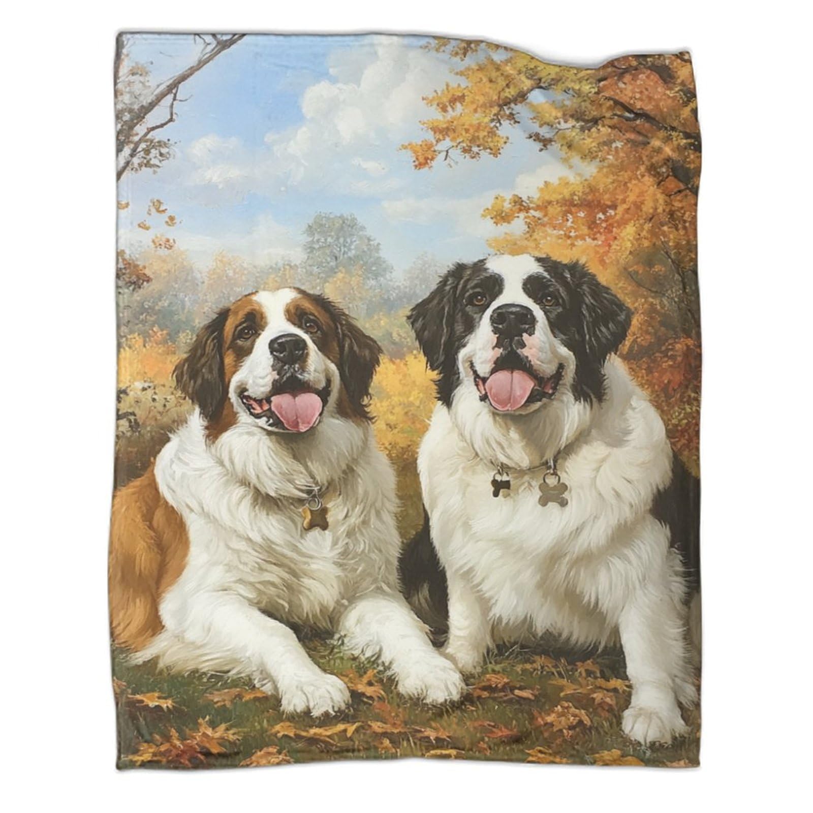Couverture de voyage plaid lit canapé microfibre chaude motif Beagle 200x230