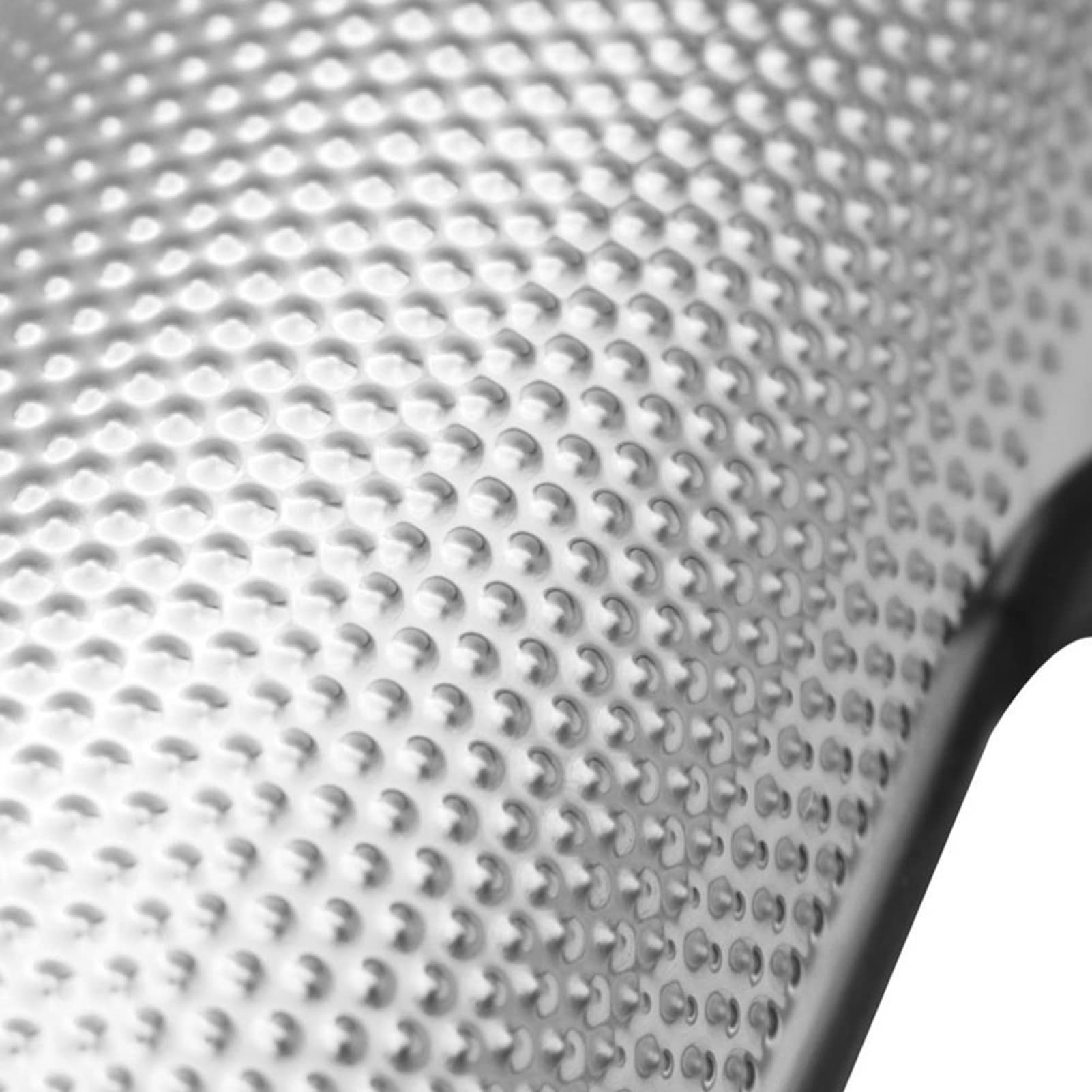 Guiro de Metal, Instrumento de Percusi¨®n de Acero Inoxidable, Cilindro Redondo con Raspador