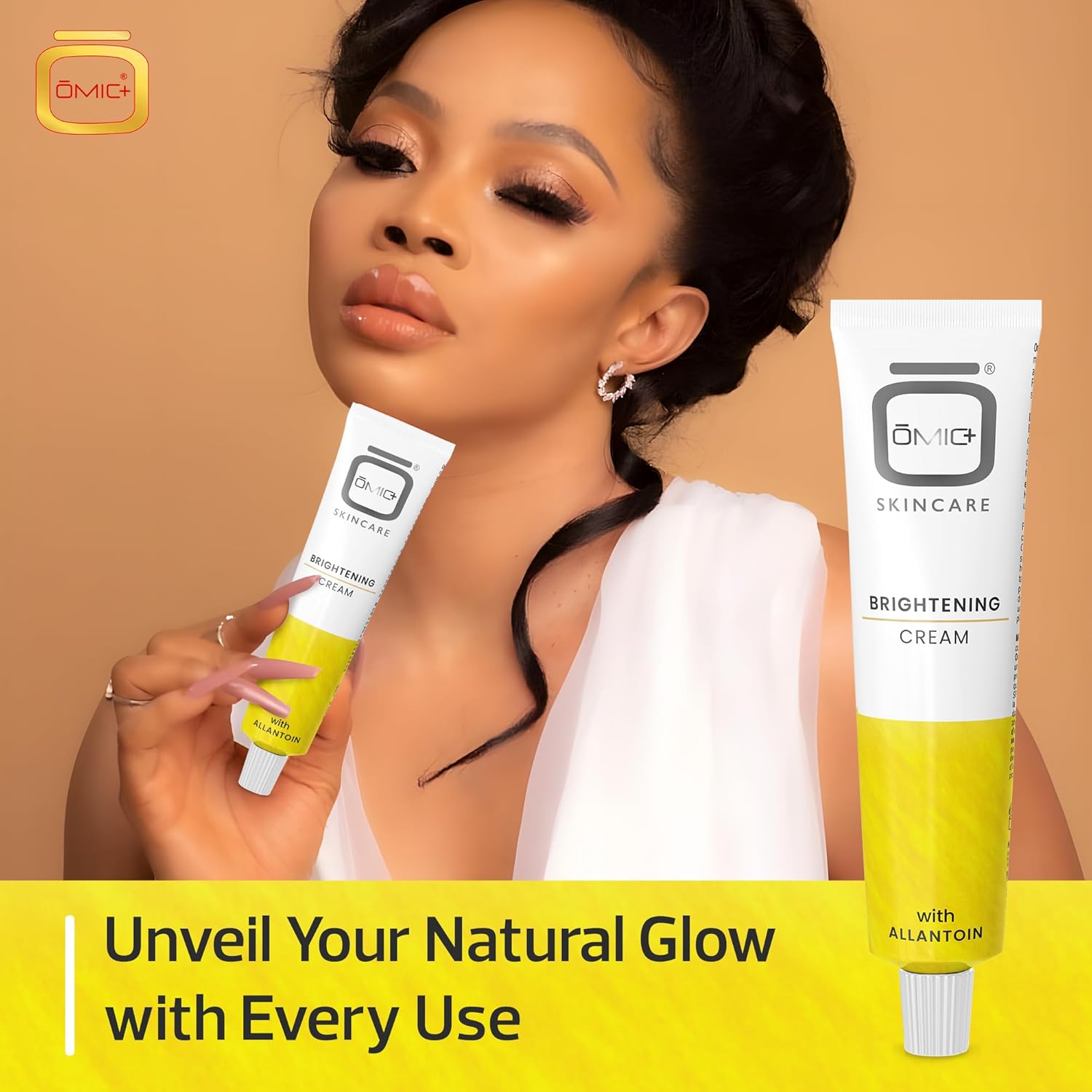 OMIC Skin Brightening Cream - 1.7 Fl oz / 50 ml - Helps to Reduce Pigmentations, Brown Spots on Face, Knees Elbows, with Alpha Arbutin - Image 6