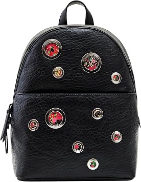 Desigual Women's Accessories PU Backpack Mini, Black, One Size