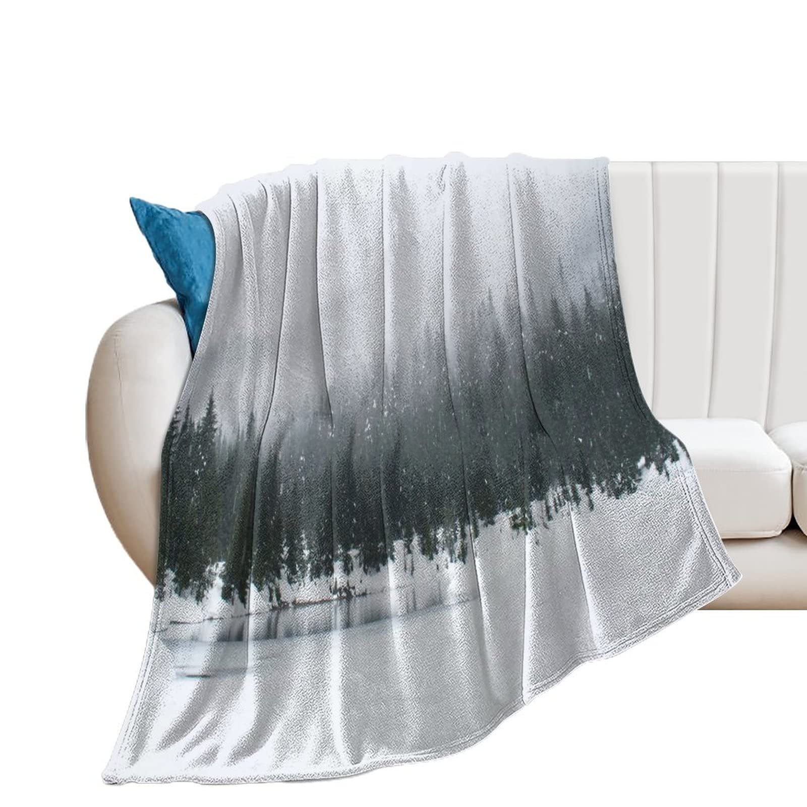 Couverture en flanelle polaire douce et légère pour lit