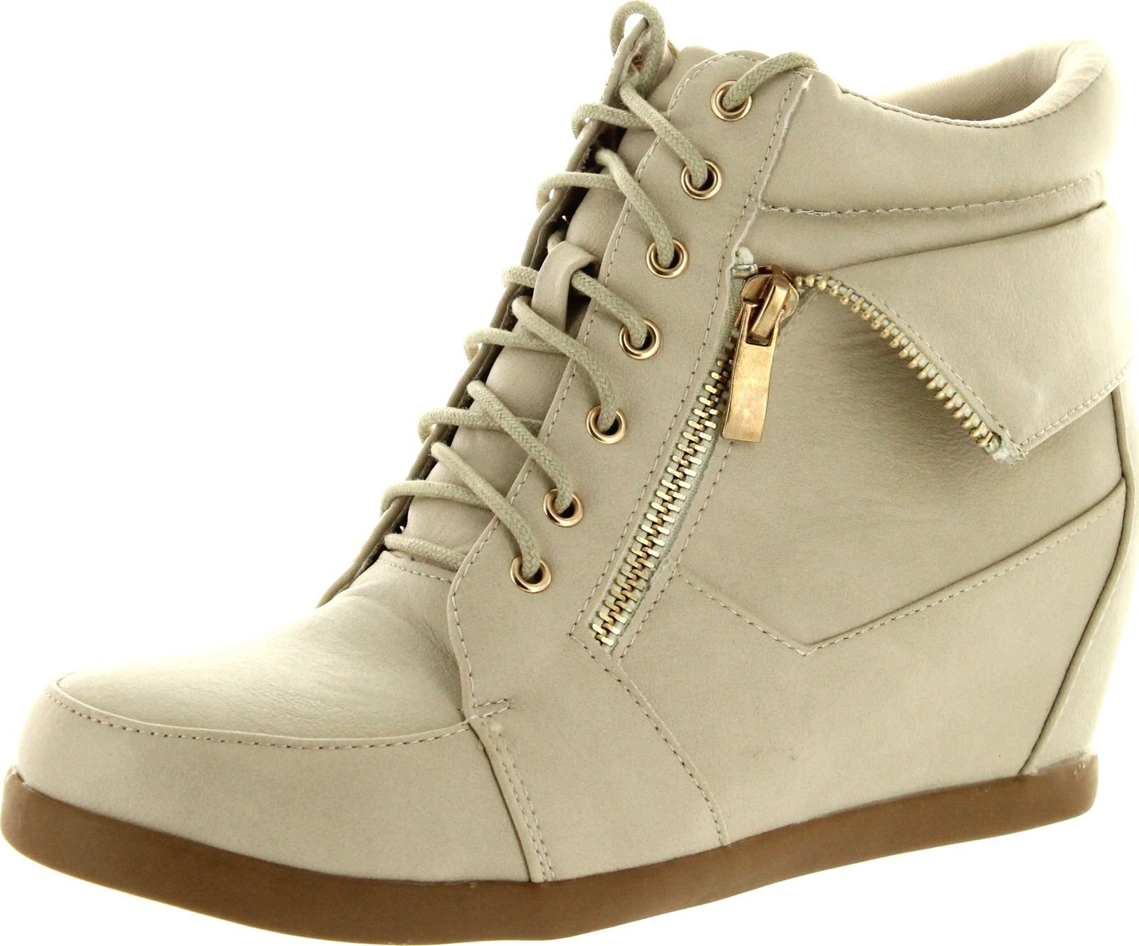Top Moda Womens Peter 30 Lace Up High Top Hidden Desertcart INDIA