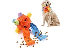 Interactive Foraging Snuffle Ball for Dogs: Stimulate Your Furry Friend's Mind and Body