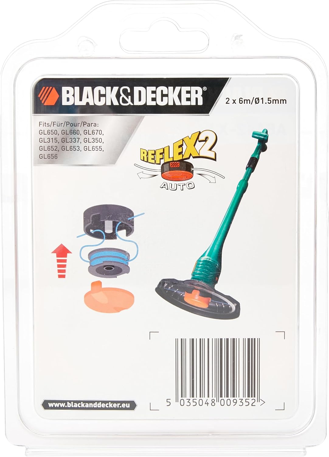 BLACK+DECKER A6442-XJ Dual Line