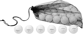 Clean Green Golf Balls Recycled & Used Golf Balls for Titleist NXT, NXT Tour S Mix Golfballs - Includes Mesh Bag