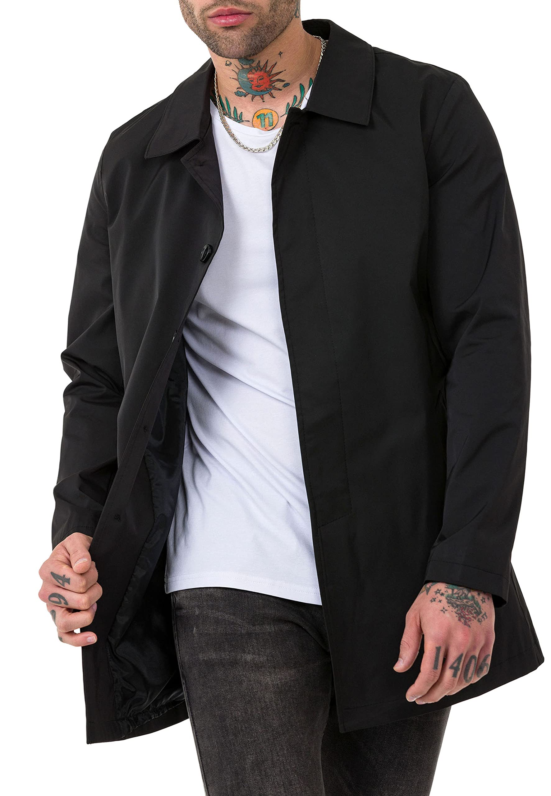 Red Bridge - Cappotto da uomo Trench
