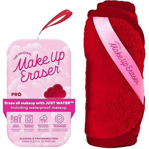 The Original MakeUp Eraser PRO, Effortlessly Remove All Makeup Using Only Water, Including Waterproof Mascara, Eyeliner, Foundation, Lipstick, Sunscreen