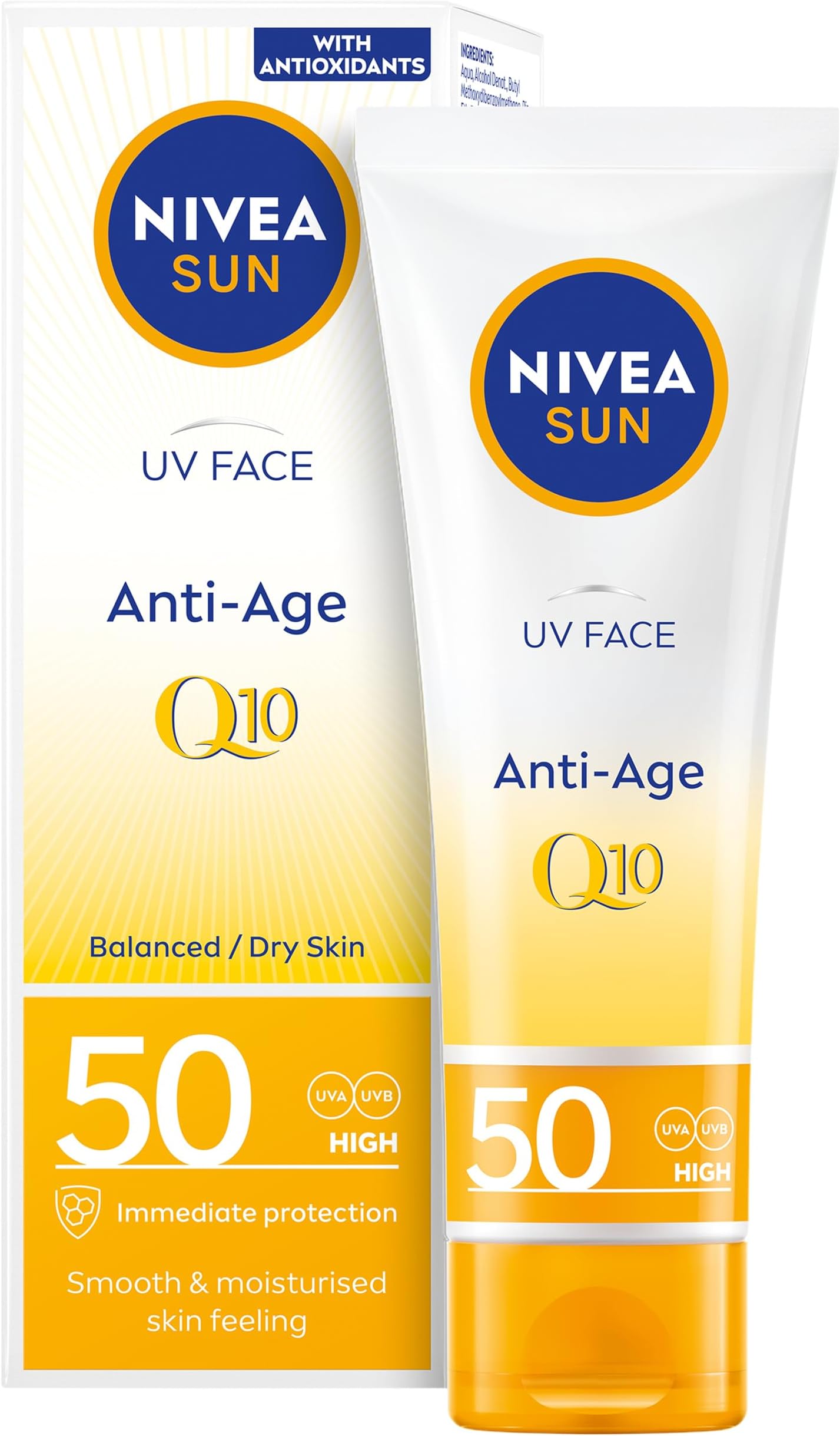 NIVEA SUN UV Face Anti-Age Q10 Cream