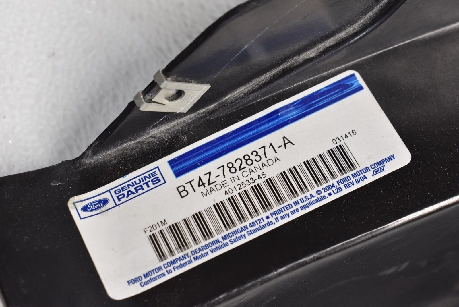 Amazon.com: Genuine Ford BT4Z-7828371-A Wheelhouse Splash Shield 
