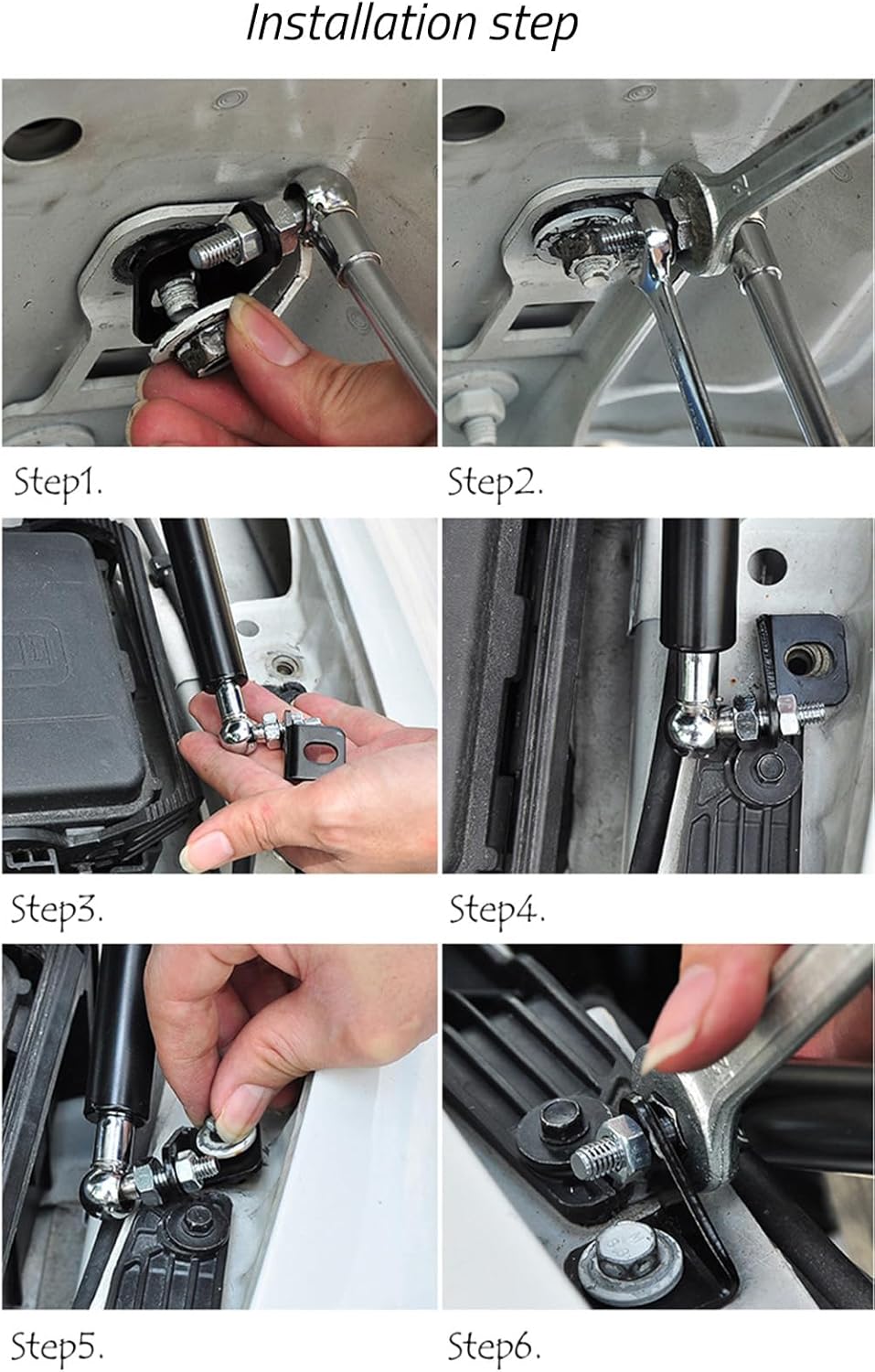 Compatible With Malibu 2016-2023 Car Refit Bonnet Hood Gas Shock Lift Strut Bars Support Rod Car-styling