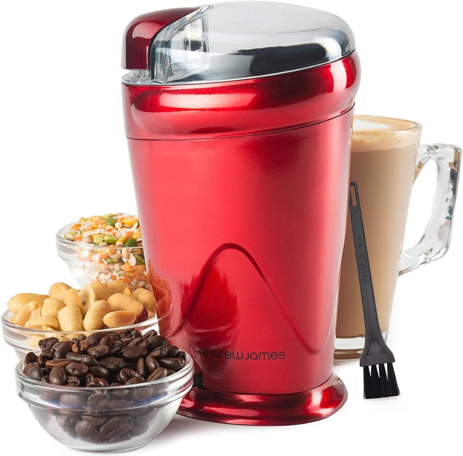 Andrew James Electric Coffee Grinder, Bean, Nut & Spice Grinder