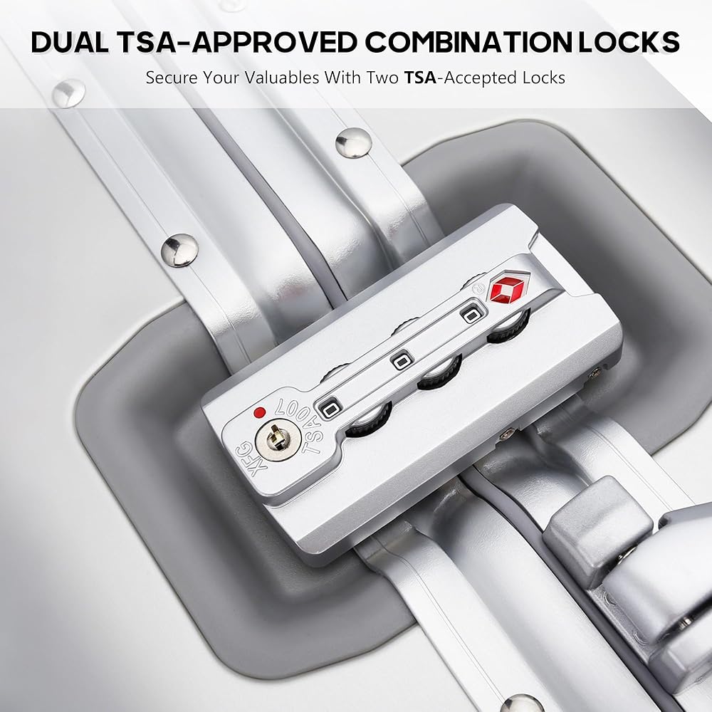 Amazon.com | YYW 100% Full Aluminum Carry On Luggage, Airline