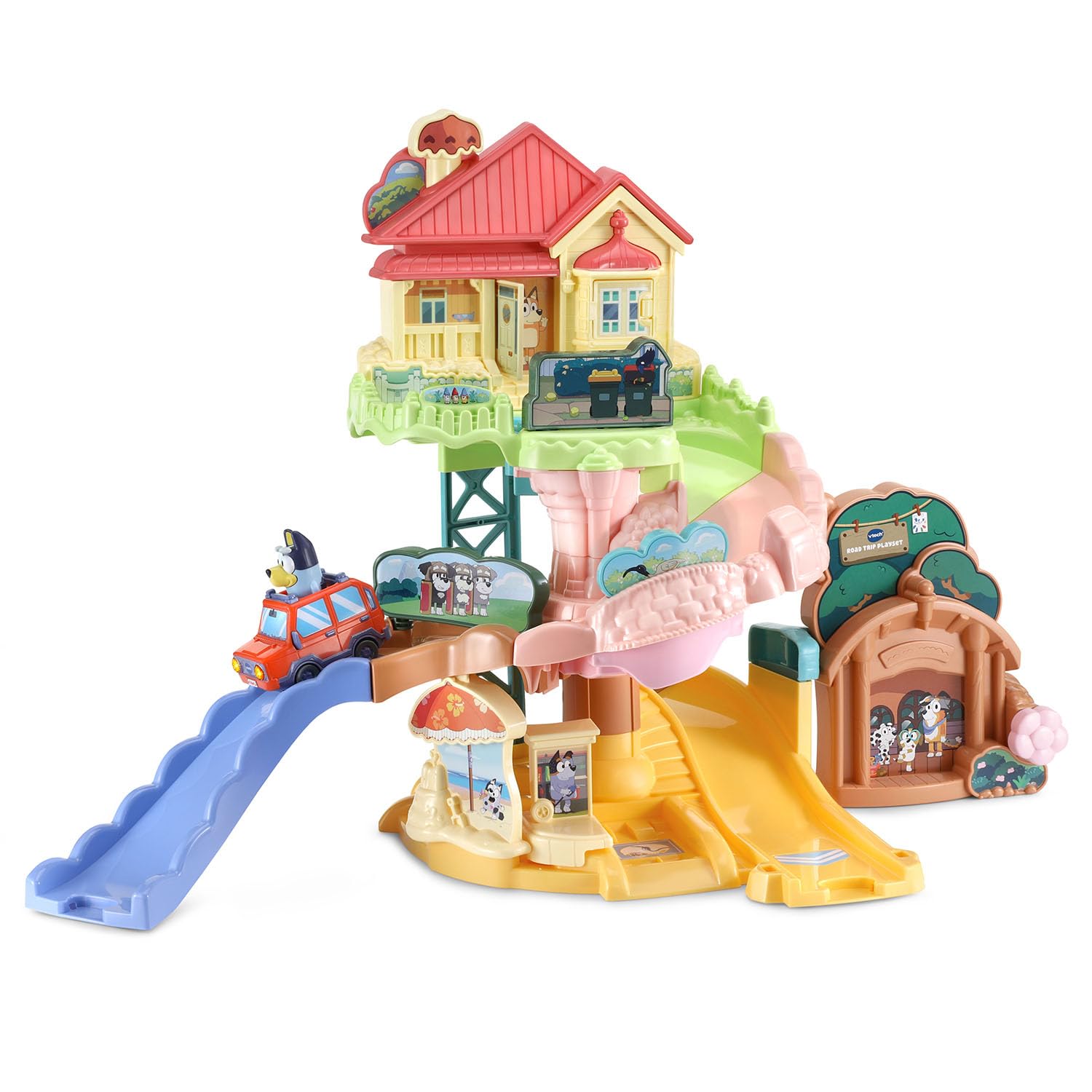 VTech Bluey Road Trip Vehicle Playset