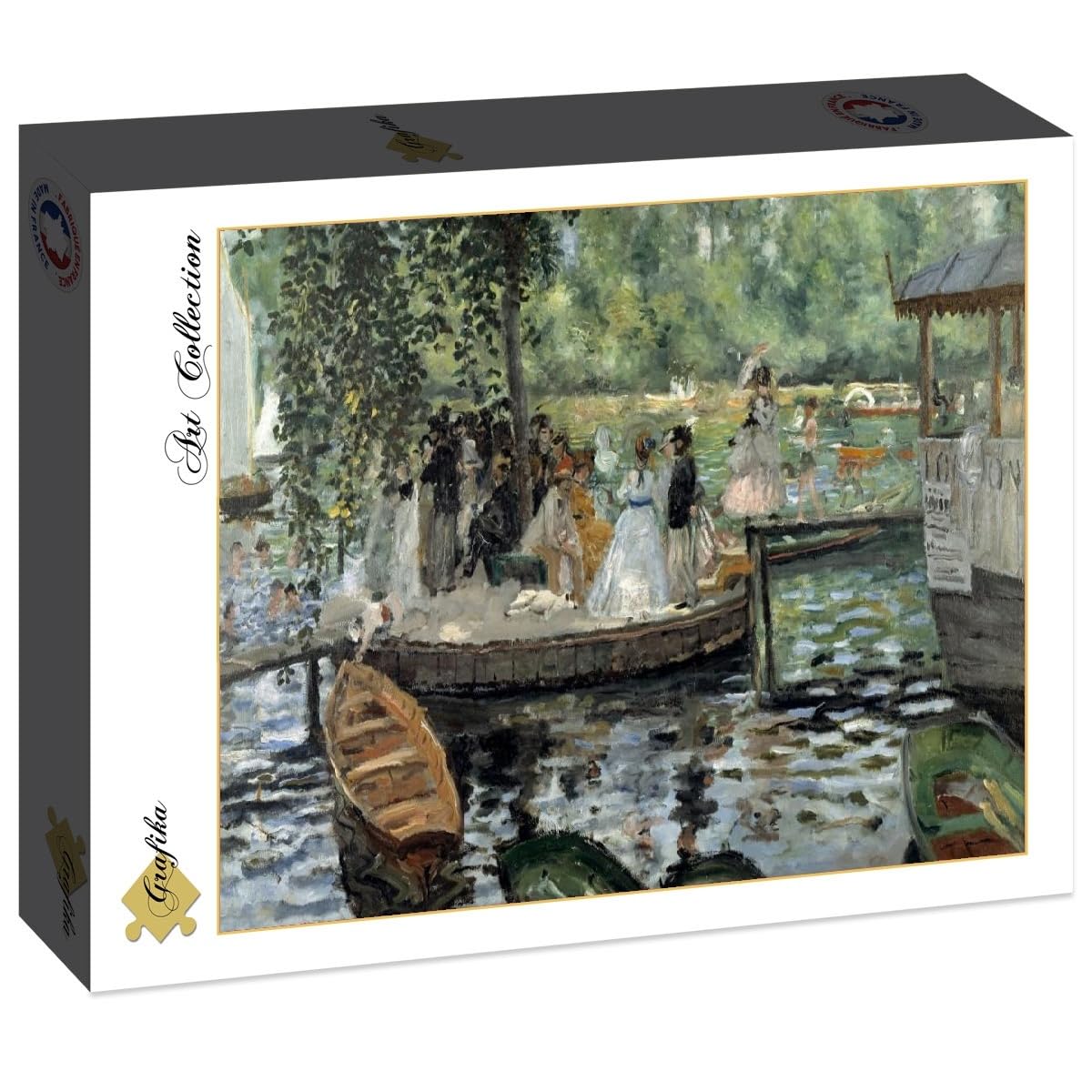 Puzzle 2000 pièces - Auguste Renoir : La Grenouillère, 1869