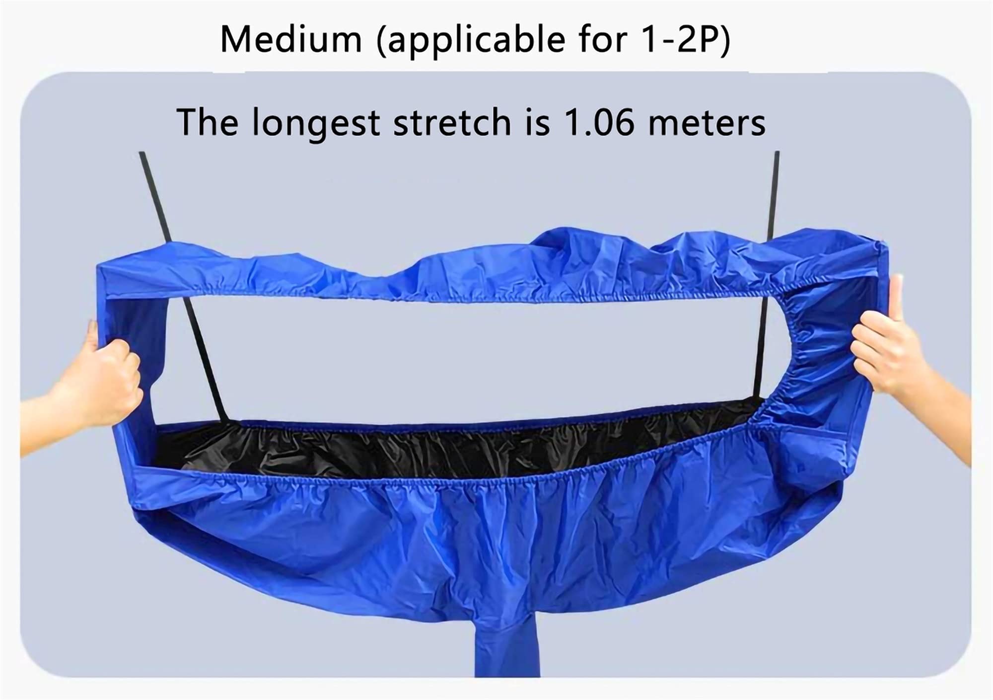 Funda de Limpieza para Aire Acondicionado, Todo en uno, para Montaje en Pared, rra Limpieza de Aire Acondicionado, Herramienta Profesional para Limpieza de Aire Acondicionado doméstico (C 1)