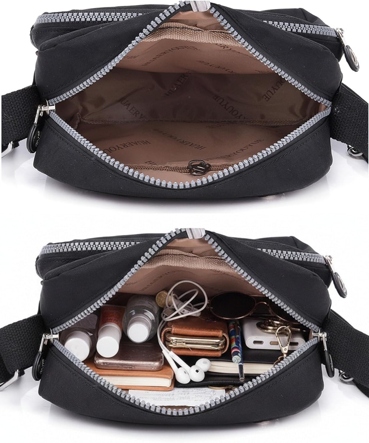 KARRESLY Casual Nylon Purse Handbag Crossbody Bag Waterproof Shoulder Bag for Women - Image 6