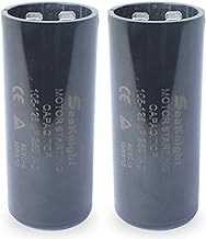 105-126 uf MFD Capacitor 220-250VAC,Motor Start Capacitor Replacement for Compatible with Franklin 1HP, 1.5hp and 2HP Well Pump Control Box Pack of 2