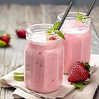 Vista 6 de 6 popotes rectos reutilizables de acero inoxidable de 12 pulgadas, con 6 puntas flexibles de silicona y 2 cepillos de limpieza, para vaso Stanley