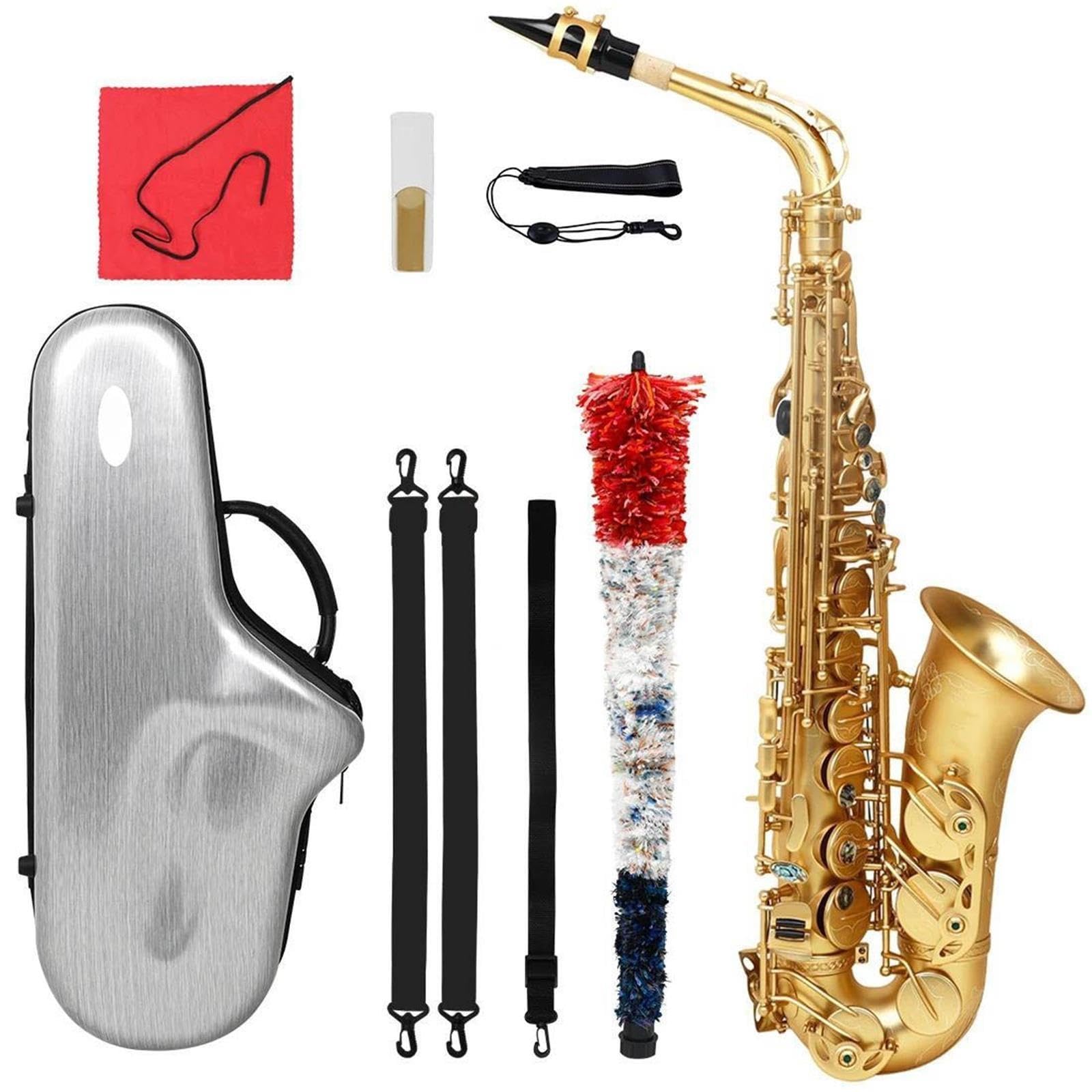 Saxofón Alto Mib Con Cañas Estuche