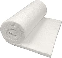 LynnManufacturing 2400°F Ceramic Fiber Blanket, 1" Thick x 16" x 48" Insulation - Fireproof for Kilns, Forges, Stoves, Ovens