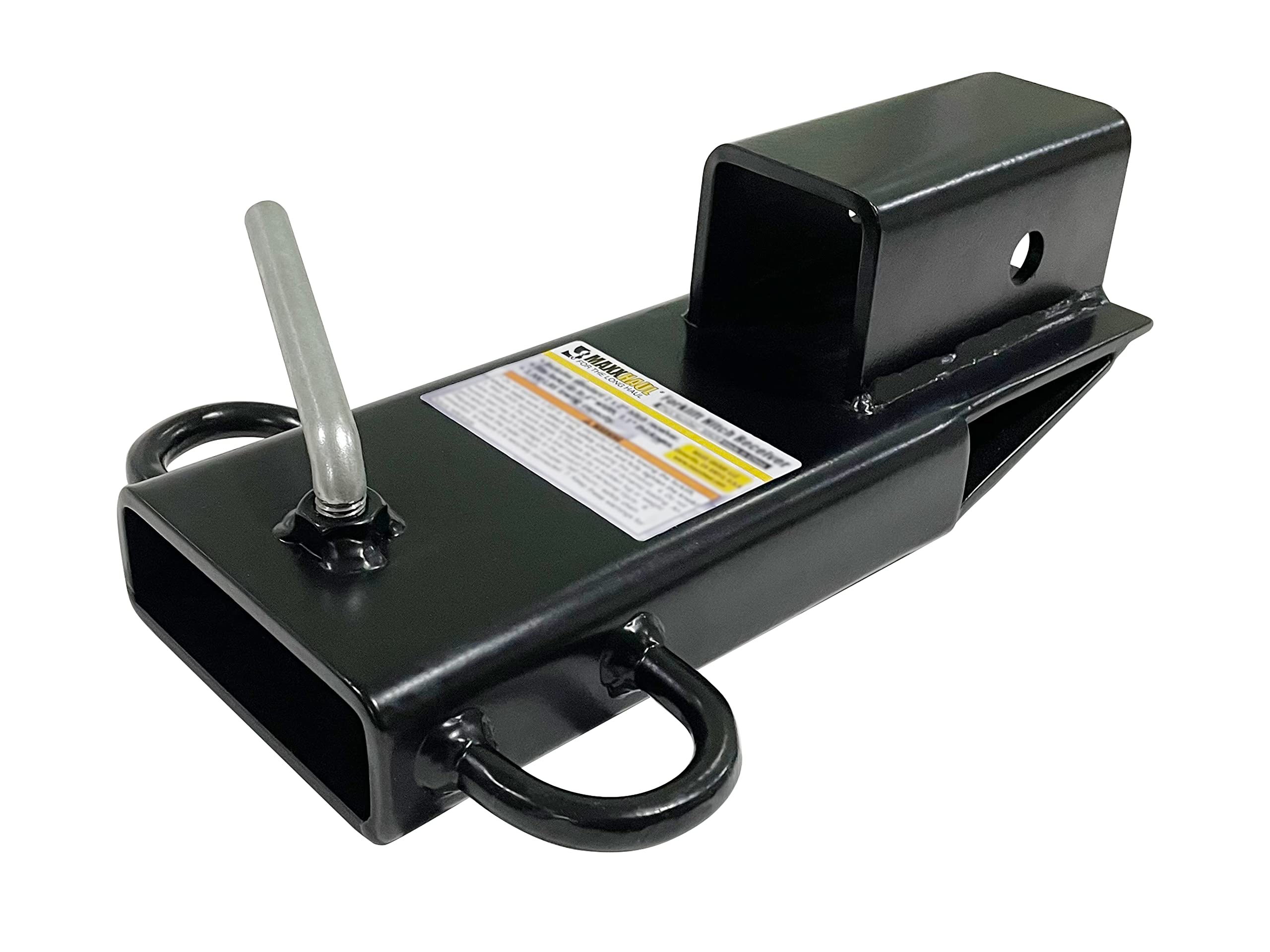 MAXXHAUL 50626 Abrazadera en Receptor de Enganche de Carretilla elevadora Adaptador de Remolque de 2 Pulgadas