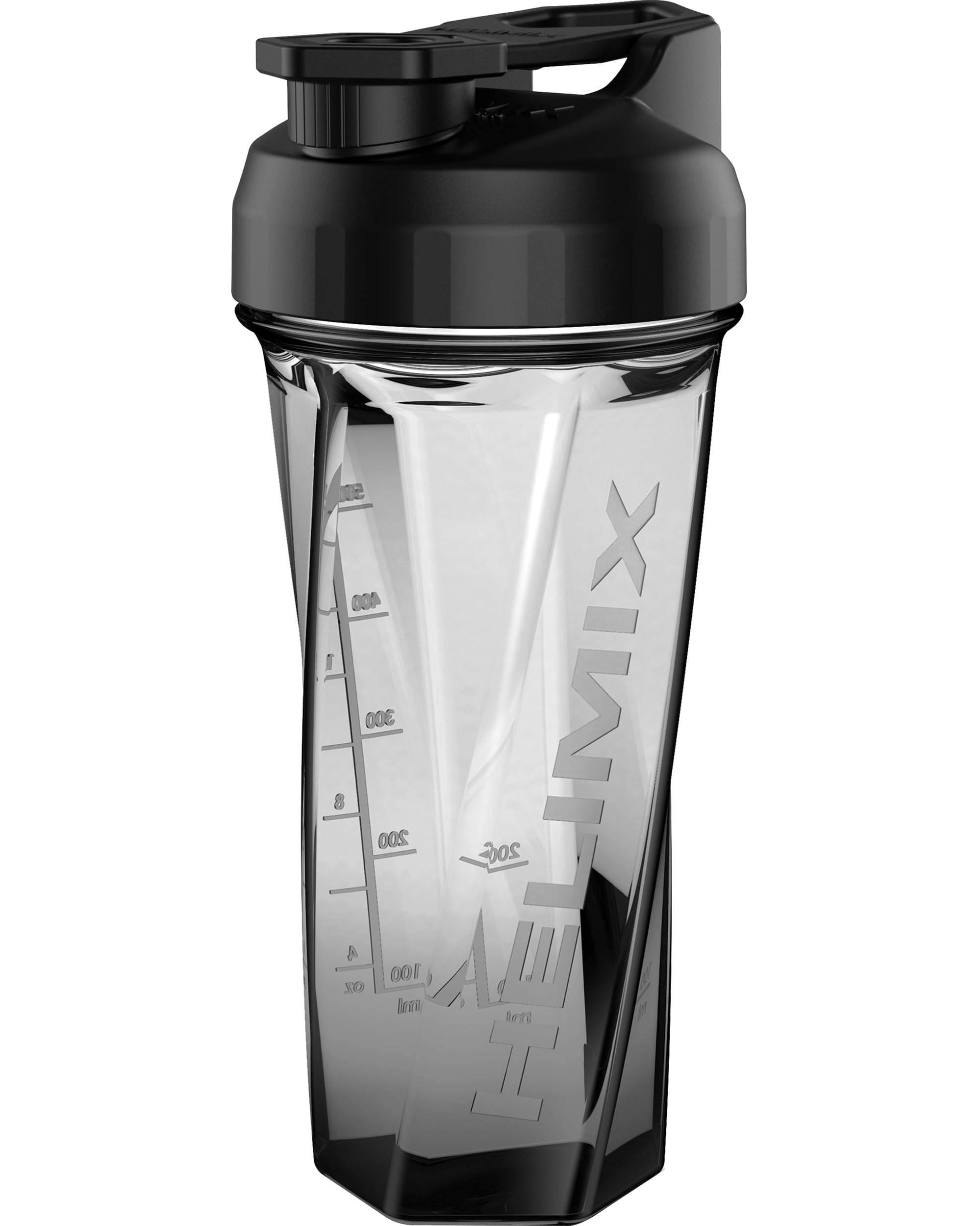 Helimix2.0 Vortex Blender Shaker Bottle 828 ml - No Blending Ball or Whisk - USA Made - Portable Pre Workout Whey Protein Drink Cup - Mixes Cocktails Smoothies Shakes - Top Rack Safe
