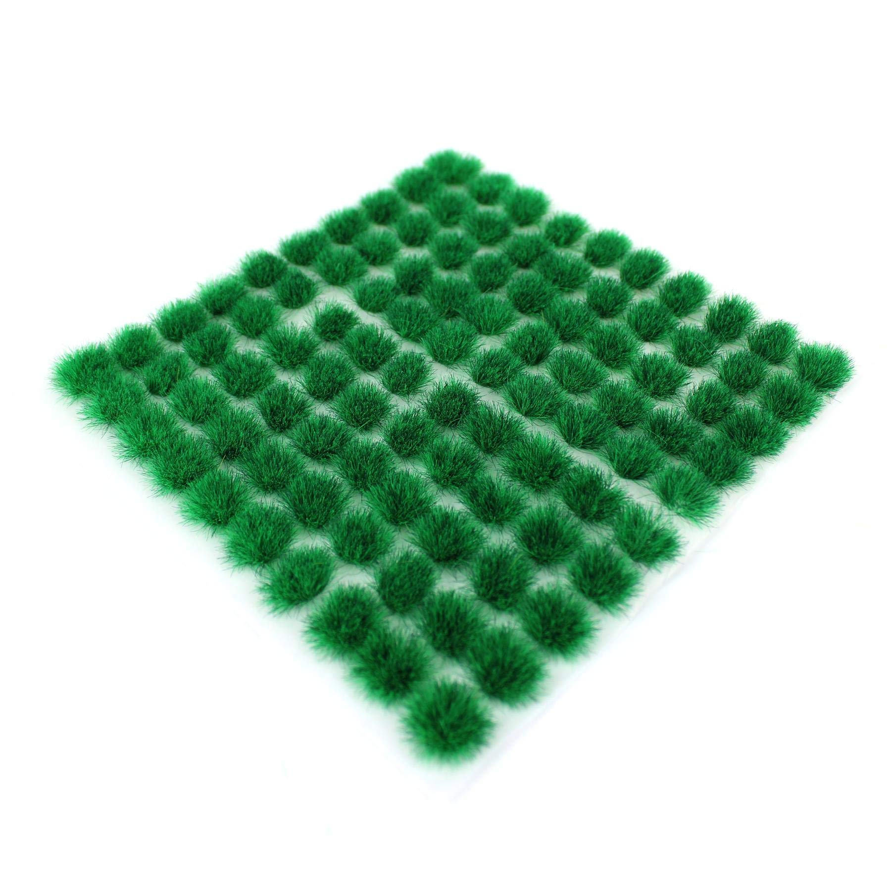 War World Scenics Self Adhesive Static Grass Tufts x 100 – Pasture, 6mm – Model Railway Wargame Scenery Railroad Modelling Diorama Miniature Hobby Tabletop