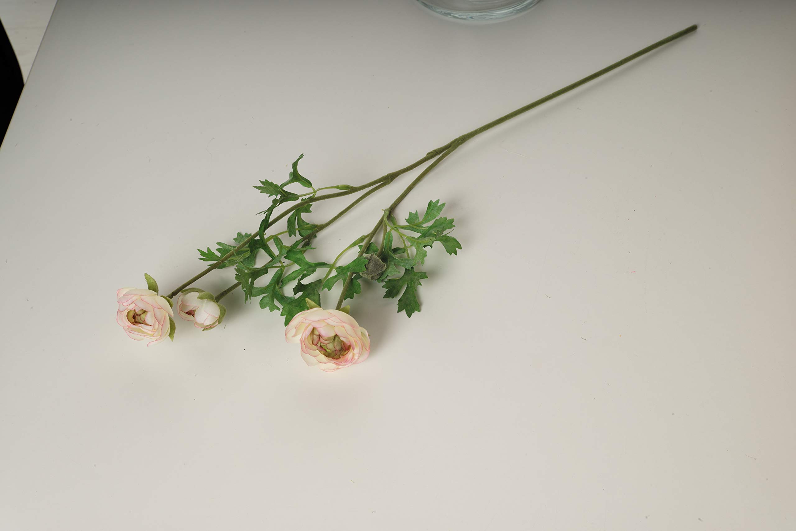 Express Flor Artificial Flowers, Silk Metal Plastic, Pink, 52cm - Image 3