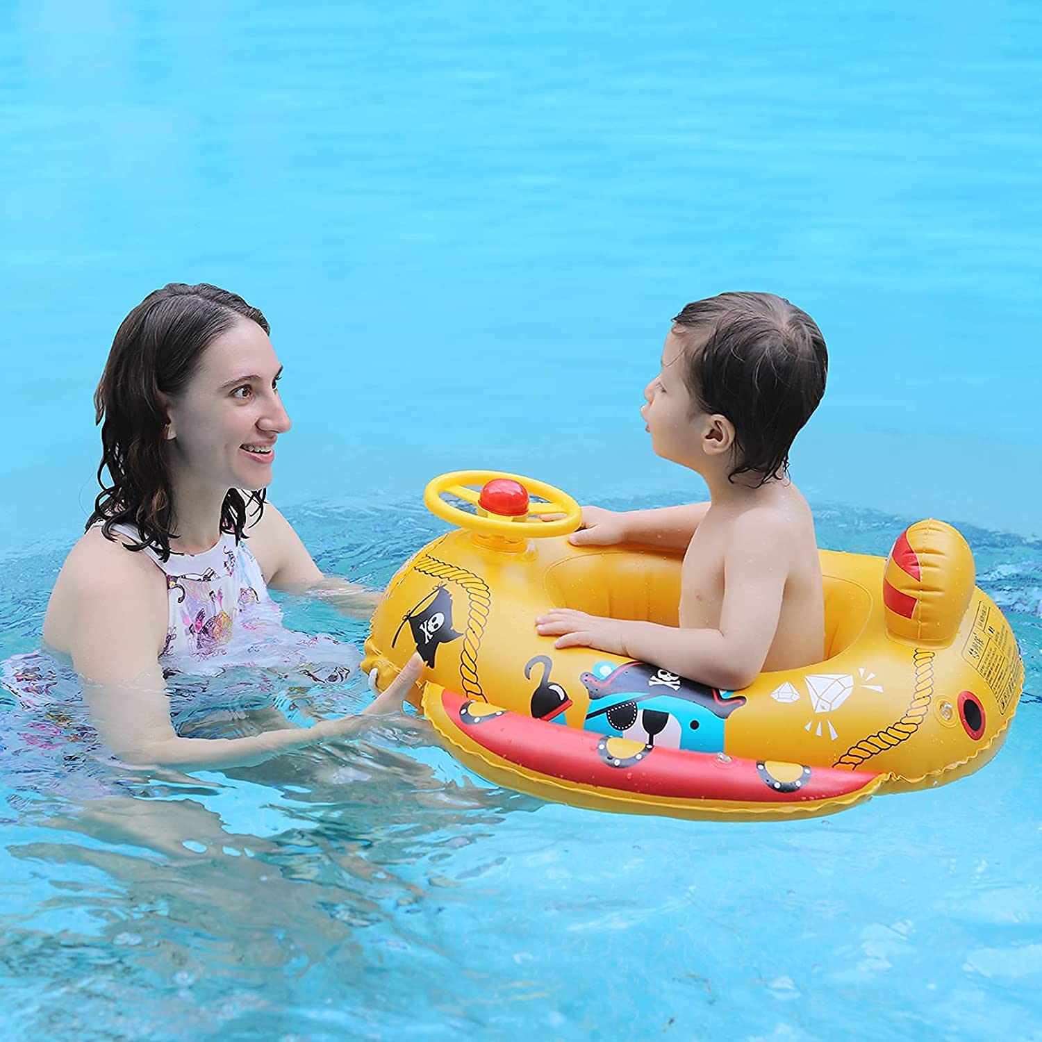 RYLAN Swimming Tube for Kids Baby Swimming Tube Safe Antiflip