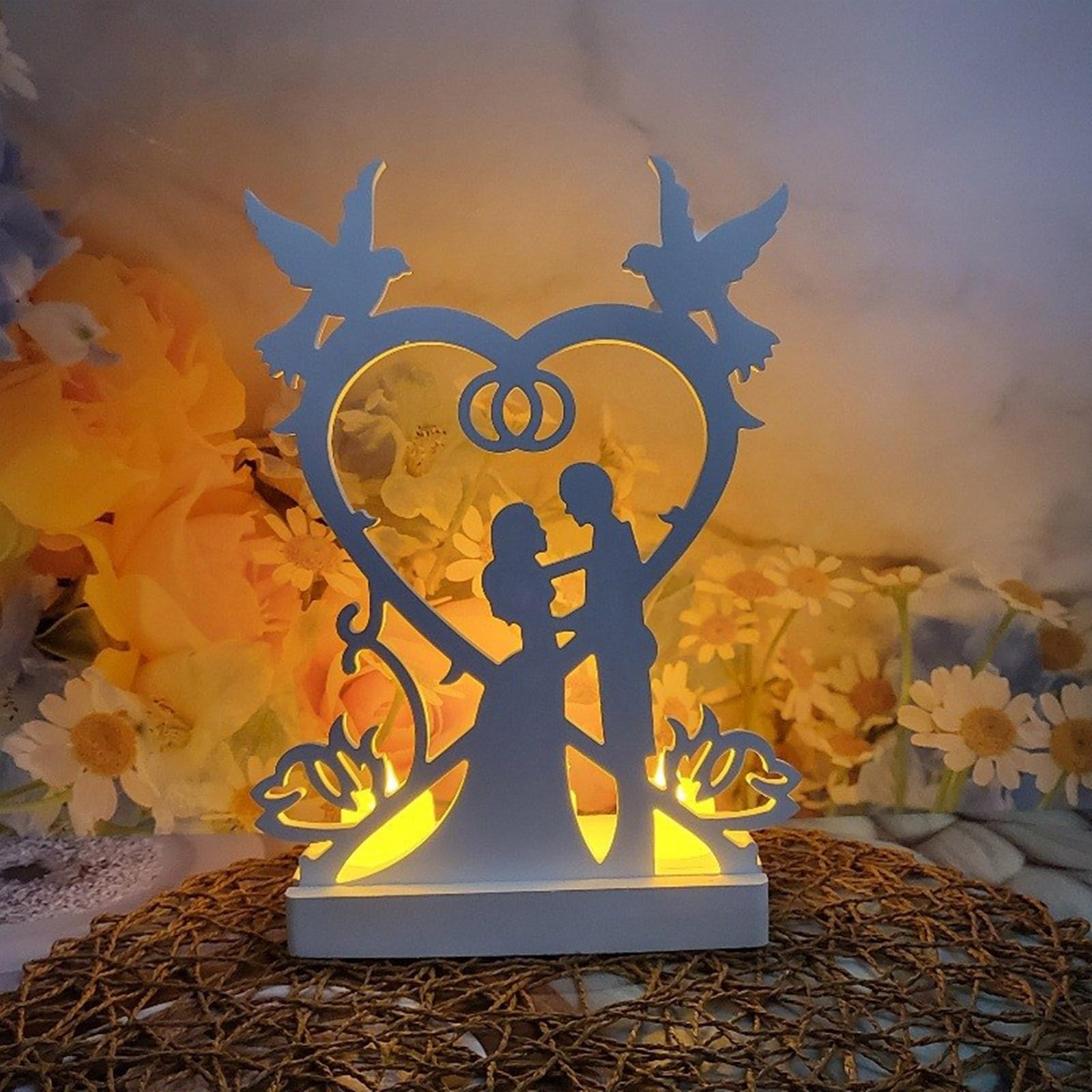 3D Hochzeitsdekoration Silikonform Kerzenständer Formen