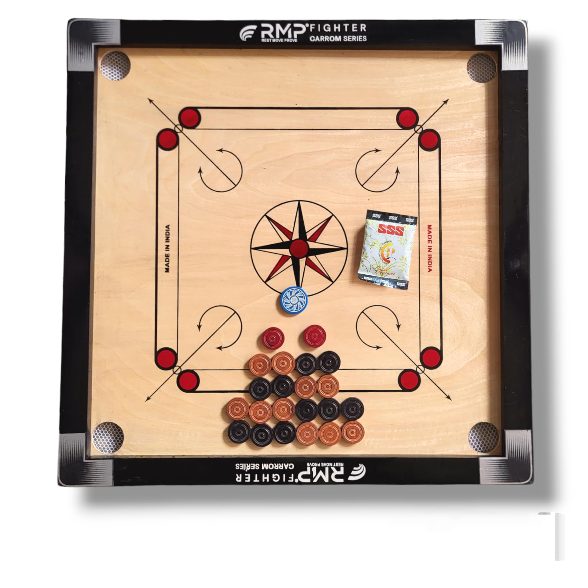 See full amazon price history chart for RMP Carrom Board for Kids 26 inches Medium Size Glossy Finish with Carrom Board Coins, Carrom Board Striker and Magic boric Powder, Entering The Carrom Zone! RMP Carrom Board for Kids 26 inches Medium Size Glossy Finish with Carrom Board Coins, Carrom Board Striker and Magic boric Powder, Entering The Carrom Zone! (B0D58P5XVV) Amazon Price History, Amazon Price Tracker