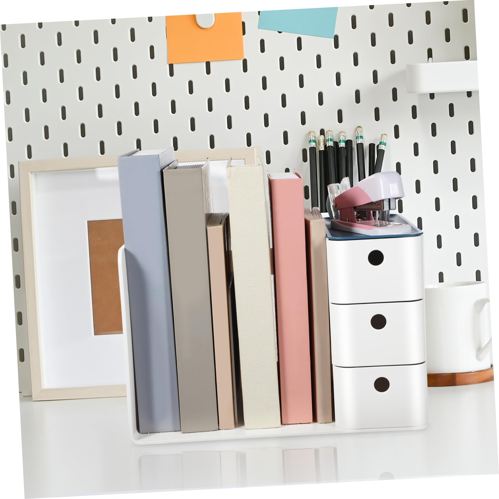 Organizer Per Plastica Scatola Multifunzione Per Cancelleria e Piccoli Oggetti Design Salva Spazio Cassetto Facile Da Accedere Per Scrivania e Toeletta