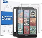 CoBak 3 Pack Anti-Glare Matte Screen Protector for 7" Kindle Paperwhite 12th Gen 2024 & Colorsoft Signature Edition,for Kobo Aura 2 - High Clarity, Fingerprint Resistant - Fine-Grit Texture PET Film